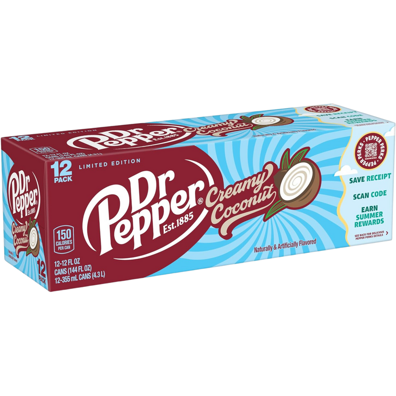 Dr Pepper Creamy Coconut 12x355ml dimarkcash&carry