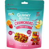 Gummy Rush Crunchers Party Mix 12X80g dimarkcash&carry