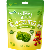 Gummy Rush Crunchers Green Apple 12X80g dimarkcash&carry