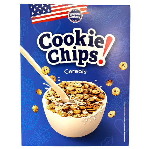 American Bakery Cookie Chips Cereal 11X180G dimarkcash&carry
