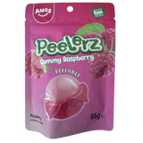 Amos Peelerz Gummy Raspberry Candy 12X65G dimarkcash&carry