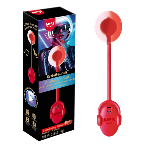 Amos Tasty Sounds Strawberry With Hip Hop 12X12G dimarkcash&carry