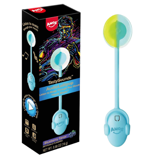 Amos Tasty Sounds Blueberry With Rock Music 12X12G dimarkcash&carry