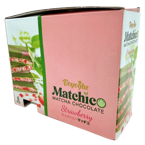 Beyoglu Matchıco Matcha Strawberry Chocolate 6X95G dimarkcash&carry