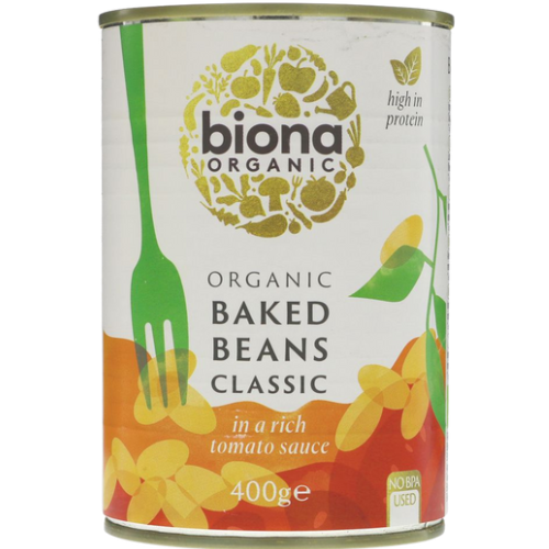 Organic Biona Organic Classic Baked Beans 12X400G