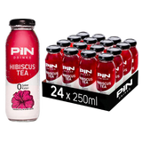 Pin Drinks Hibiscus Tea Glass 24X250Ml dimarkcash&carry