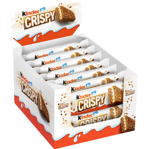 Kinder Crispy Chocolate Bar 14X34G CLEARANCE dimarkcash&carry