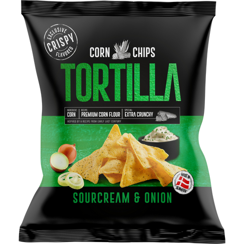 Corn Chips Tortilla Sour Cream & Onion 12X150G dimarkcash&carry