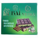 Veira Dubai Chocolate Square 12X100G dimarkcash&carry