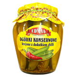 Edmal Dill Cucumbers With Chilli 6X770G