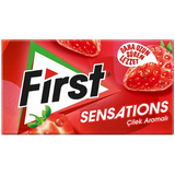 First Chewing Gum Sens. Strawberry 12X27g dimarkcash&carry
