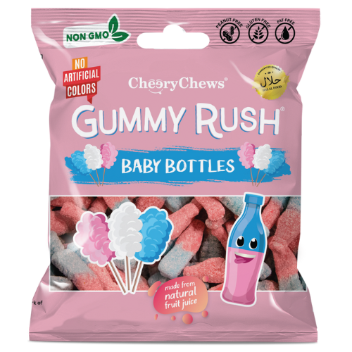 Gummy Rush Baby Bottle 12X90G dimarkcash&carry