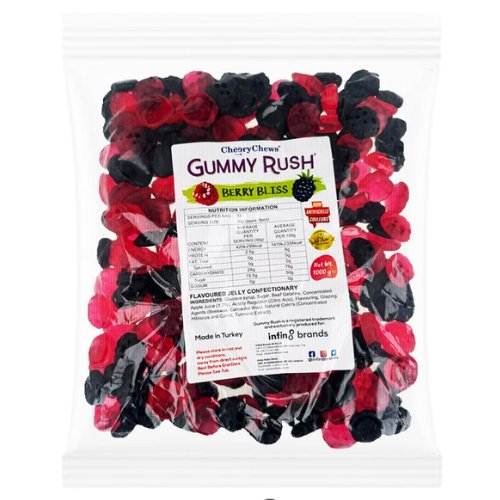 Gummy Rush Berry Bliss 12X1Kg dimarkcash&carry