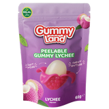 Gummy Land Peelable Gummy Lychee (Halal) 12X65G dimarkcash&carry