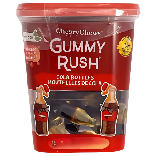 Gummy Rush Tubs Cola Bottles 12X150G dimarkcash&carry