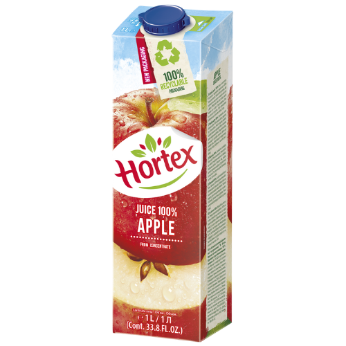 Hortex 100% Apple Juice 12X1L CHRISTMAS OFFER dimarkcash&carry