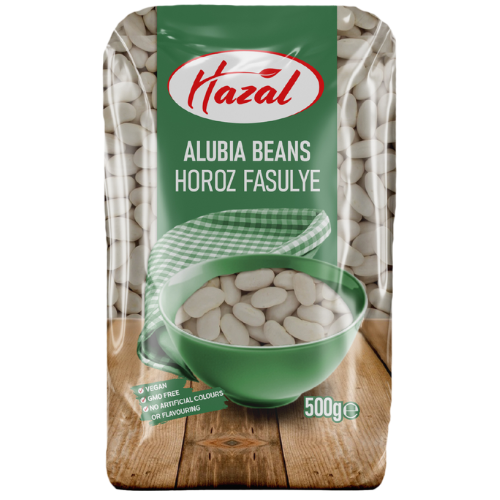 Hazal (201) Alubia Beans 6X500G dimarkcash&carry