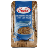 Hazal (208) Brown Bulgur Coarse 6X500g dimarkcash&carry