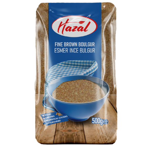 Hazal (209) Brown Bulgur Fine 6X500g dimarkcash&carry