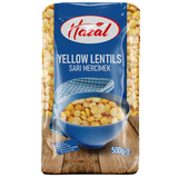 Hazal (234) Yellow Lentils 6X500G dimarkcash&carry