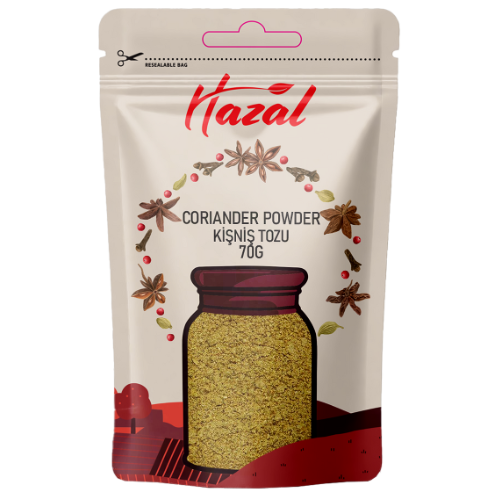 Hazal (517) Coriander Ground 8X70G dimarkcash&carry