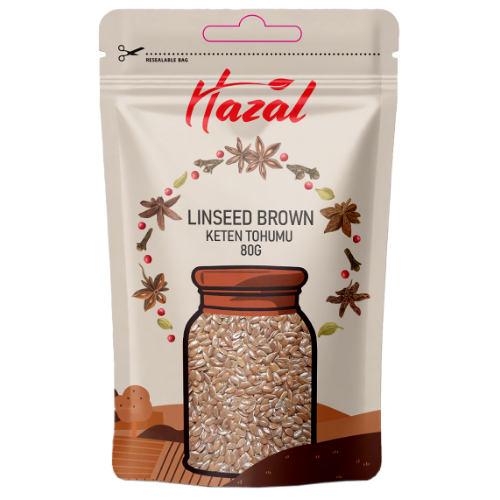 Hazal (543) Linseed Brown 8X80G dimarkcash&carry