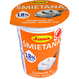 Jana Smietana Sour Cream 18% 12X400G dimarkcash&carry