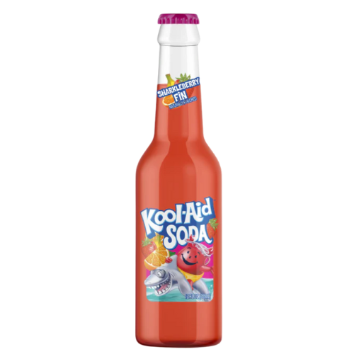Kool Aid Sharkleberry Glass Bottles 12X355Ml dimarkcash&carry