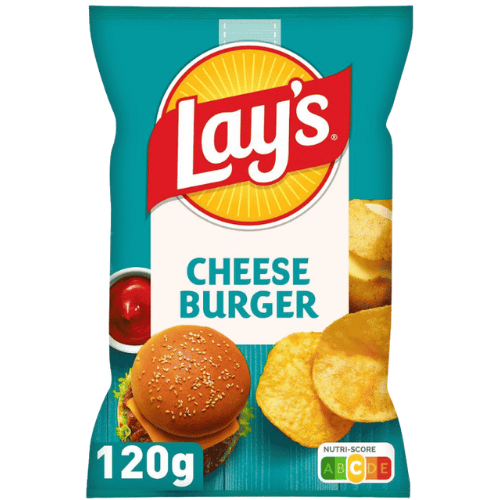Lays Cheeseburger 24x120g dimarkcash&carry