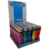 Flameclub Transparent Lighters 50Pack dimarkcash&carry