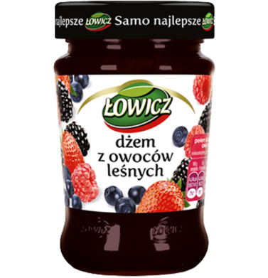 Lowicz Forest Fruit Jam 8X280G O. Lesne dimarkcash&carry