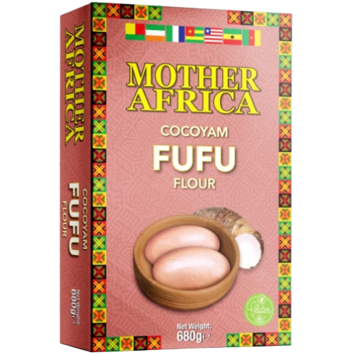 Mother Africa Cocoyam Fufu Flour 6X680G dimarkcash&carry