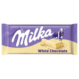 Milka White Chocolate Bar 24X90G dimarkcash&carry