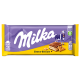 Milka Choco Biscuits Chocolate Bar 18X100G dimarkcash&carry