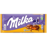 Milka Caramel Chocolate Bar 23X100G dimarkcash&carry