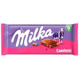 Milka Confetti Chocolate Bar 22X90G dimarkcash&carry