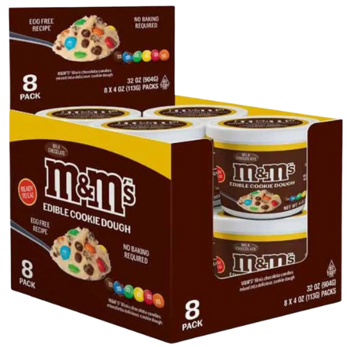M&M'S Edible Cookie Dough 8X4Oz(113G) dimarkcash&carry