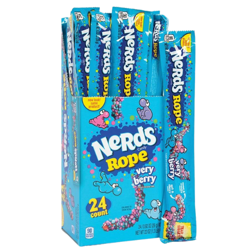 Nerds Very Berry Rope 24X26g (0.92oz dimarkcash&carry