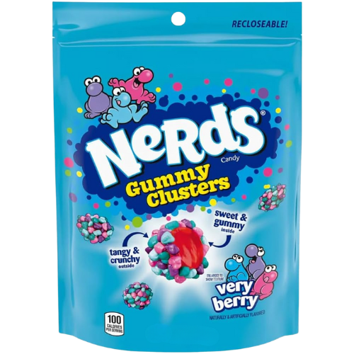 Nerds Very Berry Gummy Clusters Theatre 12X85G dimarkcash&carry