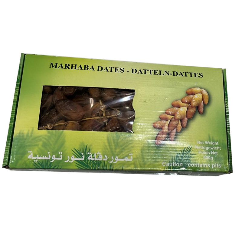 Marhaba Tunisian Branched Dates 12X900G dimarkcash&carry