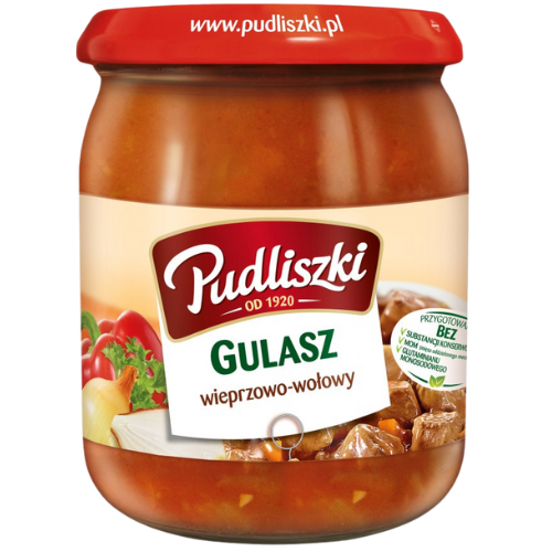 Pudliszki Gulasz In Jar 4X500G dimarkcash&carry