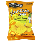 Samai Plantain Chips Naturally Sweet 6X75G dimarkcash&carry