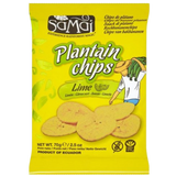 Samai Plantain Chips Lime 6X75G dimarkcash&carry