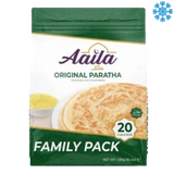 Aaila Plain Paratha MP 6x1.6kg (20pcs) - Collection Only Frozen Product dimarkcash&carry