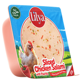 Lilya Sliced Chicken Salami With Paprika 12X200G dimarkcash&carry