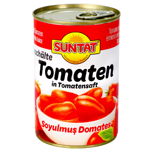 Suntat Peeled Tomato (Tin) 12X400G dimarkcash&carry