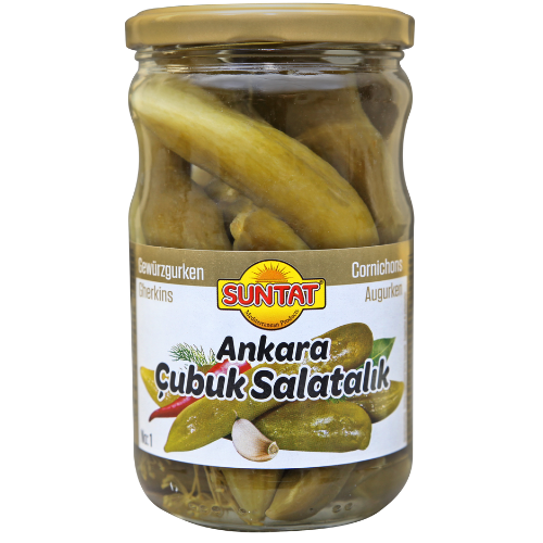 Suntat Ankara Cubuk Cucumber Pickles 12X660Cc dimarkcash&carry