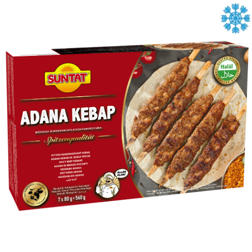Frozen Suntat Adana Kebap 10X560G - Collection Only Frozen Product dimarkcash&carry