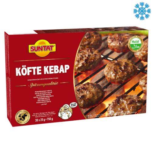 Frozen Suntat Kofte Kebap 10X750G - Collection Only Frozen Product dimarkcash&carry