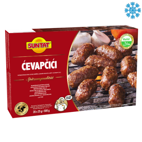 Frozen Suntat Cevapcici 10X500G - Collection Only Frozen Product dimarkcash&carry